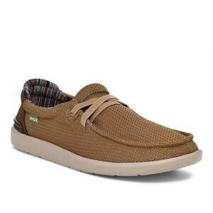NEW SANUK men's shaka lite two knit in khaki